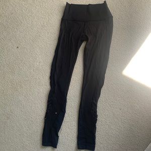 Black lulu pants